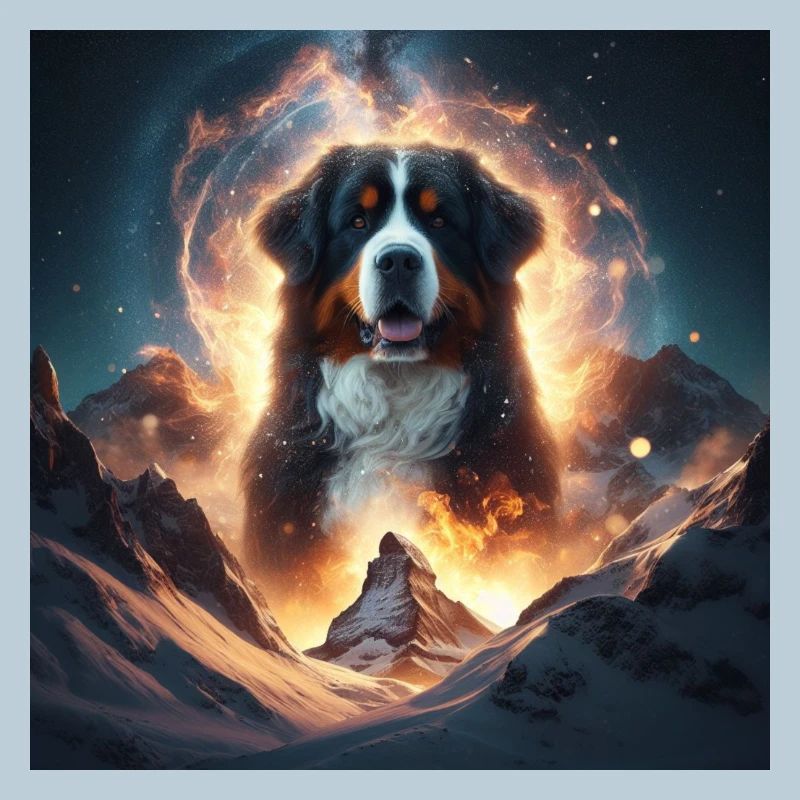Bernese mountain dog