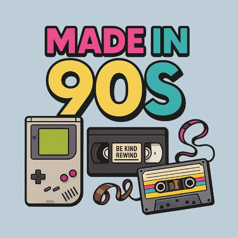 Made in the 90s (Retro Design)