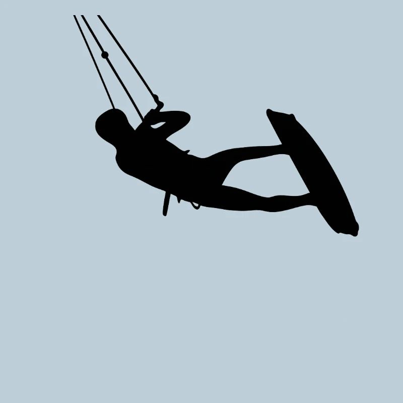 Kiters. Kitesurf