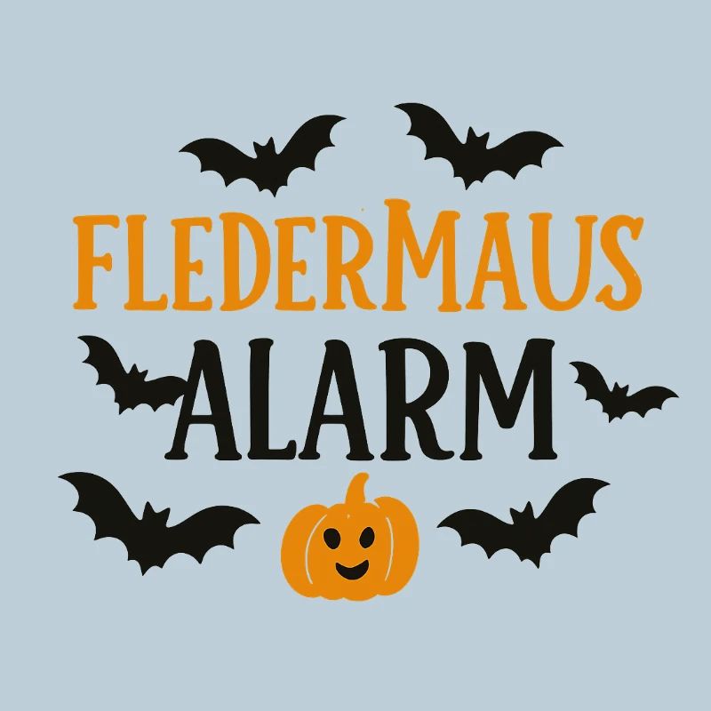 Conception d’alarme de citrouille de chauve-souris