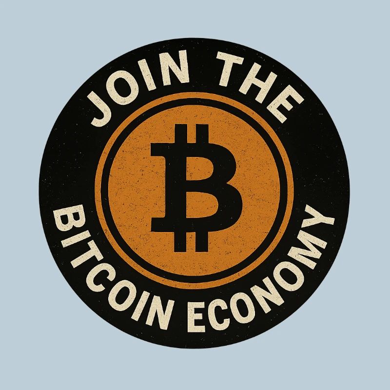 Join the Bitcoin economy round button