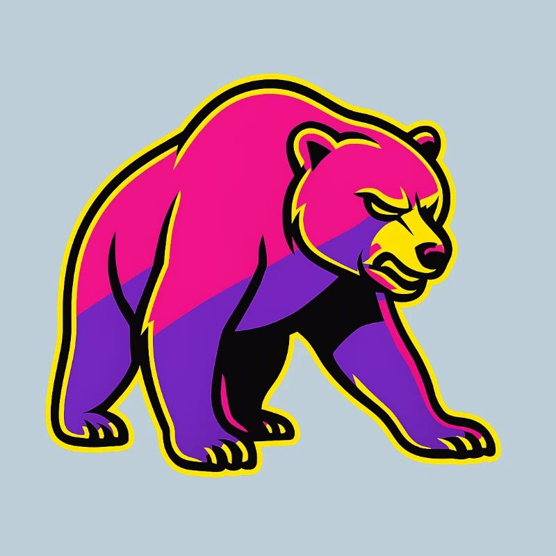 Ours néon avec puissance