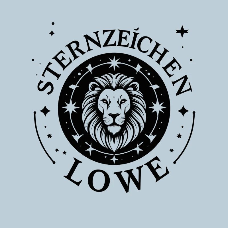 Löwe Sternzeichen Mandala