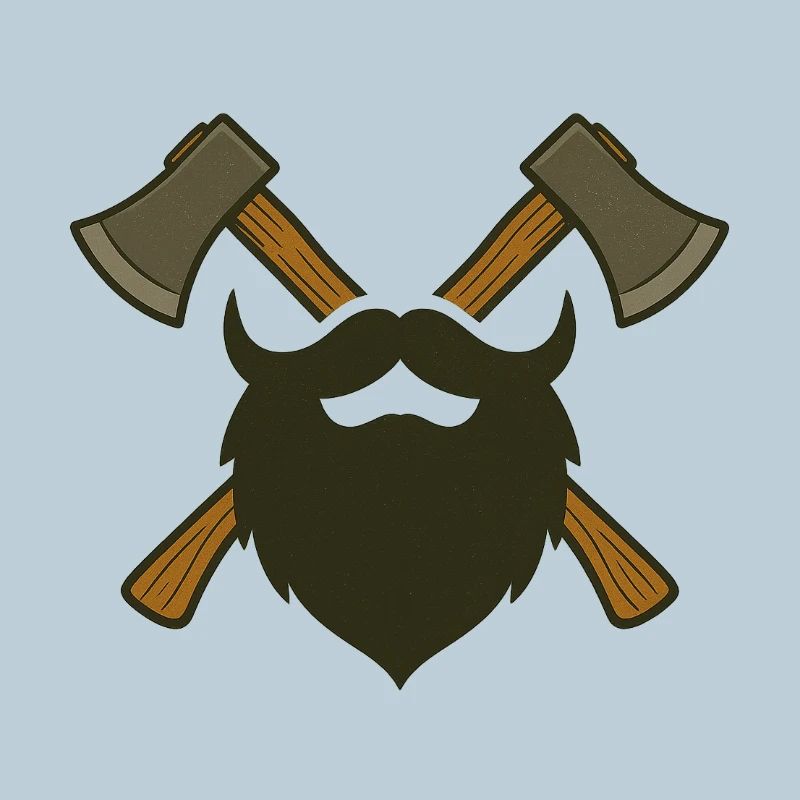 Barbe et haches de bûcheron – Lumberjack Design