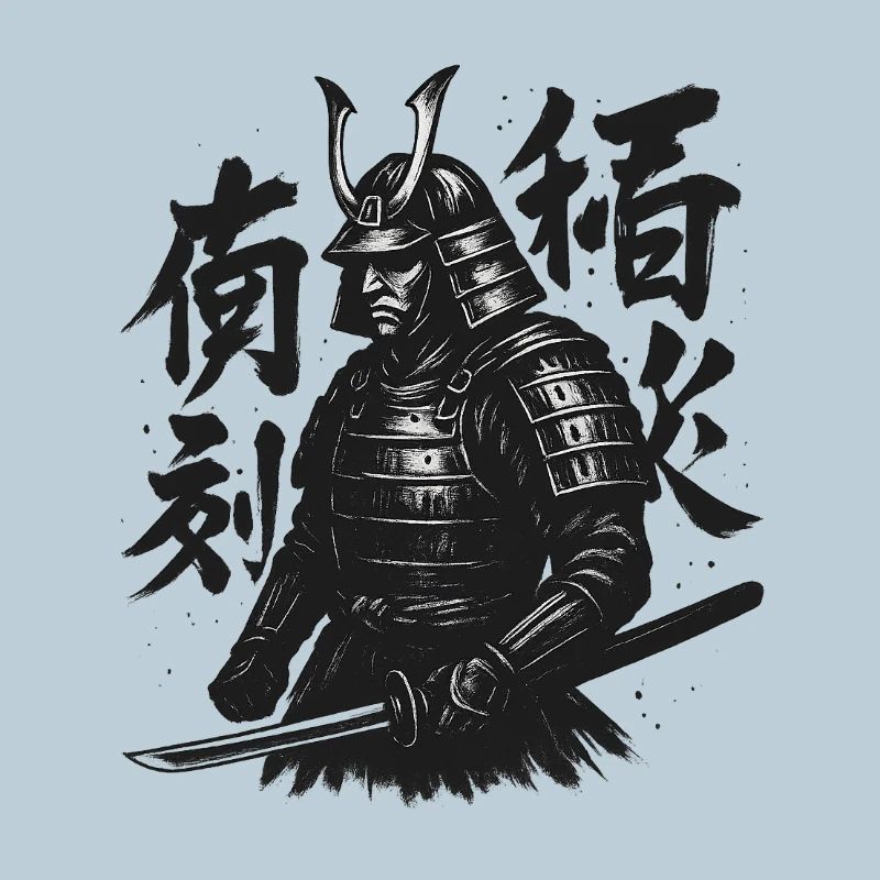 Art de la calligraphie de samouraï