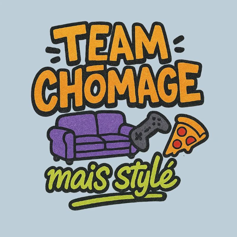 Team chomage mais stylé