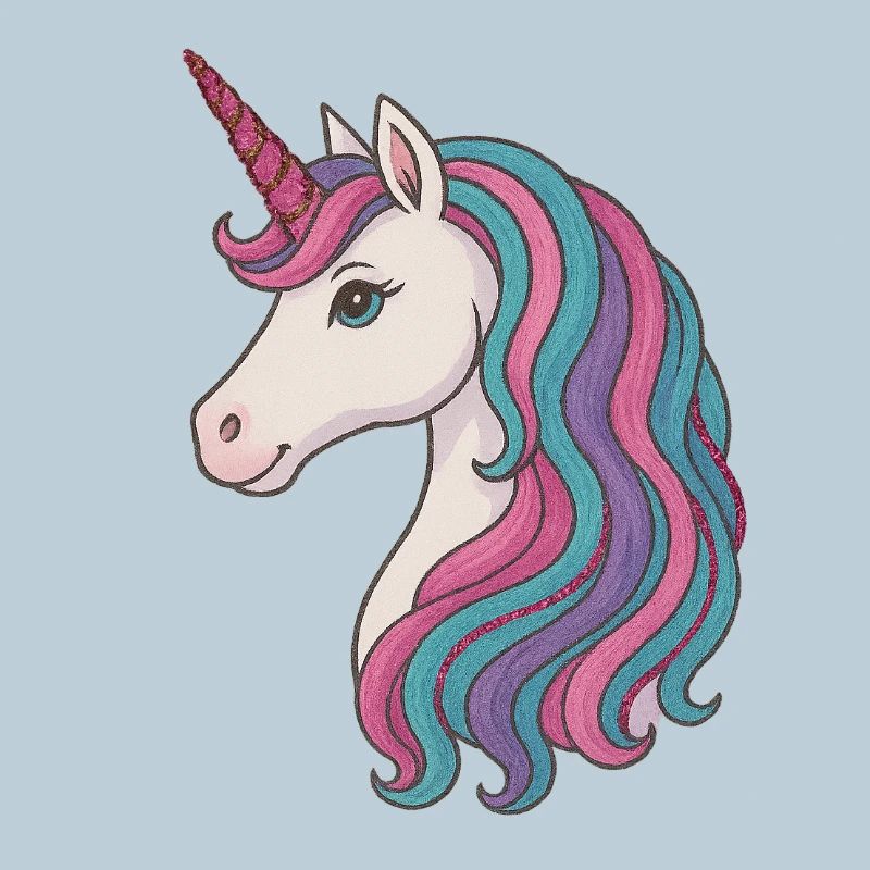 Pastell-Einhornmähnen-Delight