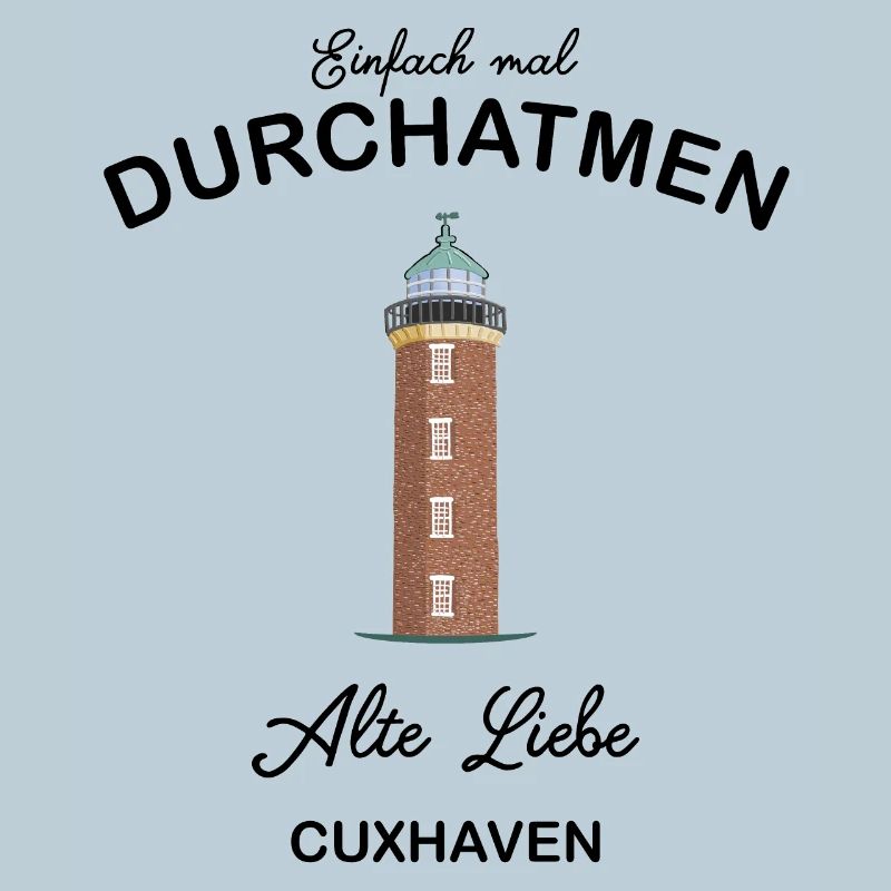 Cuxhaven, Hamburger Leuchtturm an der Alten Liebe