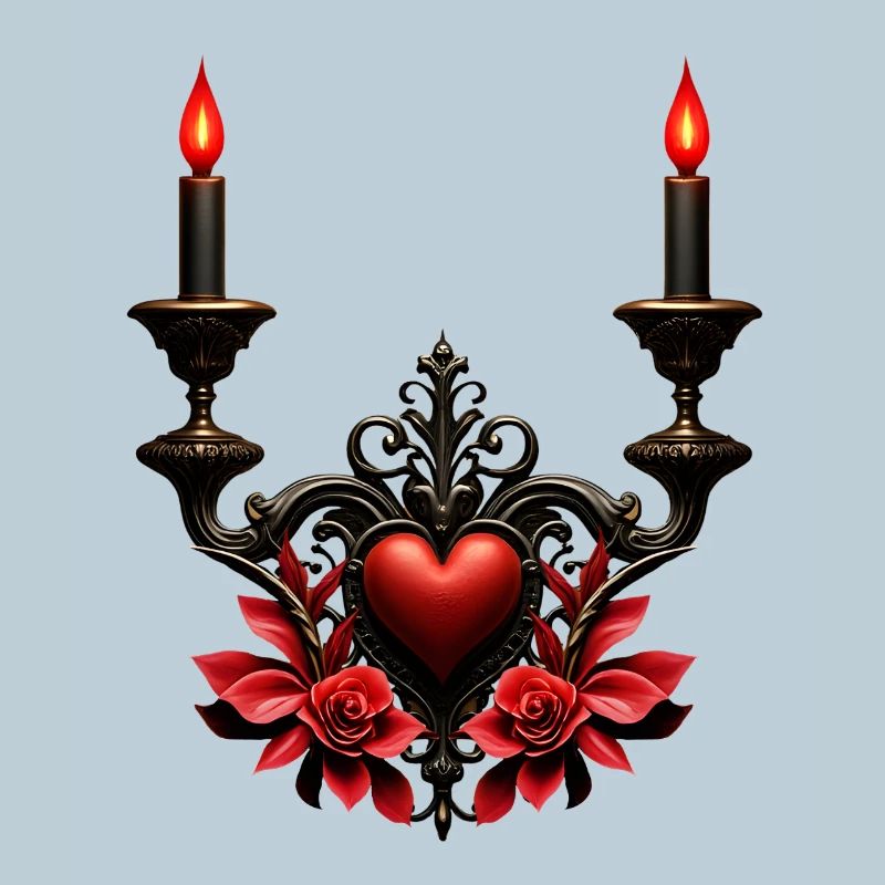 Romance gothique : Passion cachée.