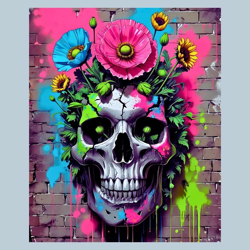 fleurs de crâne