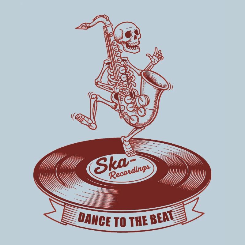 Ska Skeleton sur vinyle - Ska Recordings - Danse