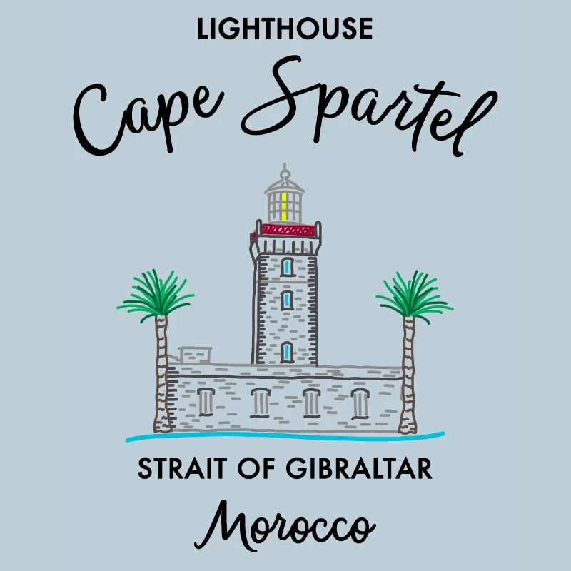 Maroc, Phare du Cap Spartel, Gibraltar
