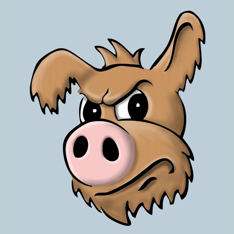 Schweinehund skeptisch