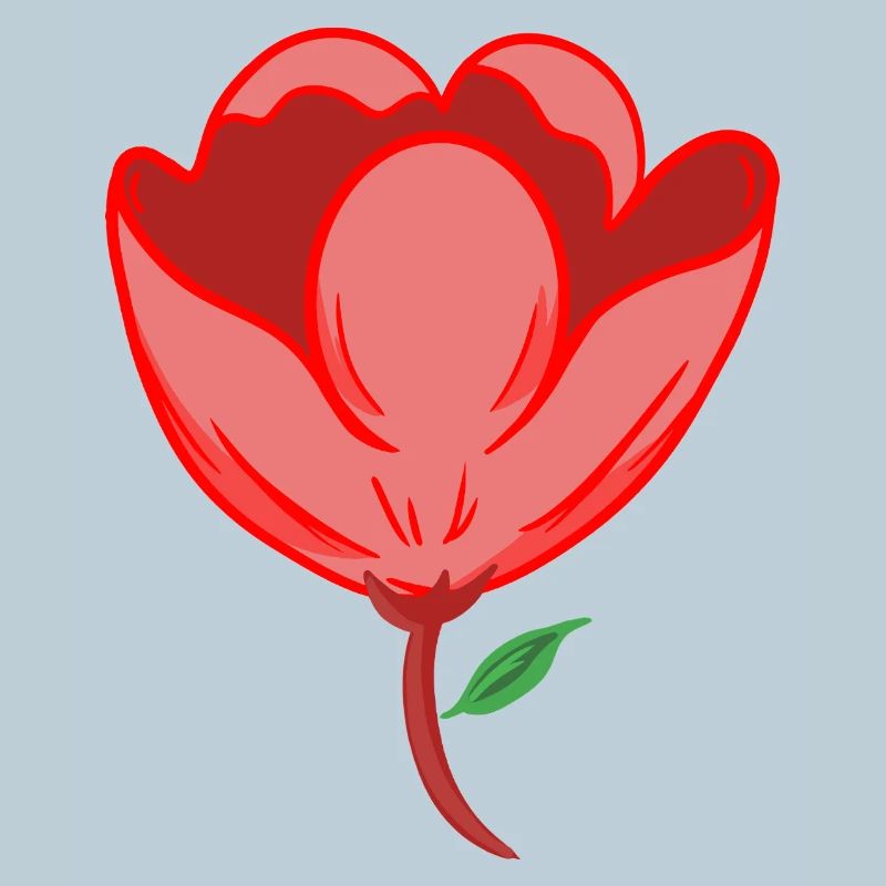 Rote Blume