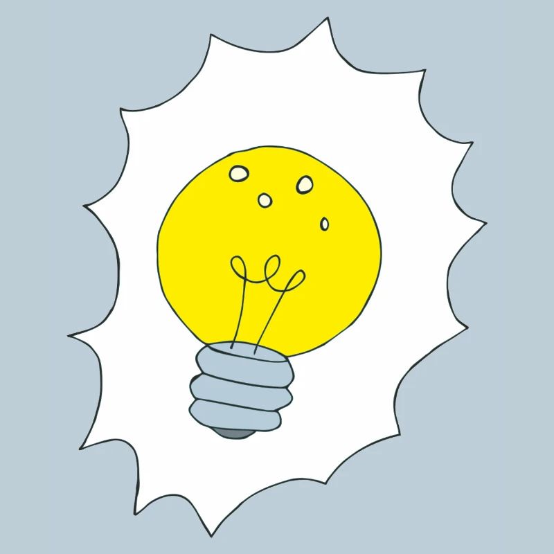 Illustration créative de l’ampoule