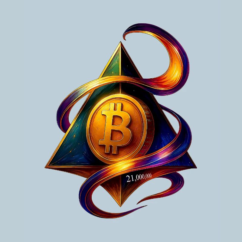 Bitcoin and Blockchain Creative Design