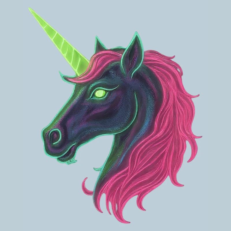 Neon-Einhorn Unicorn