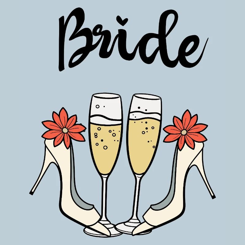 Bride, High Heels & Prosecco - Bride Vibes, Wedding