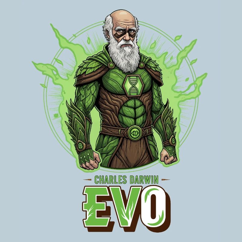 Evo Darwin Grüner Held