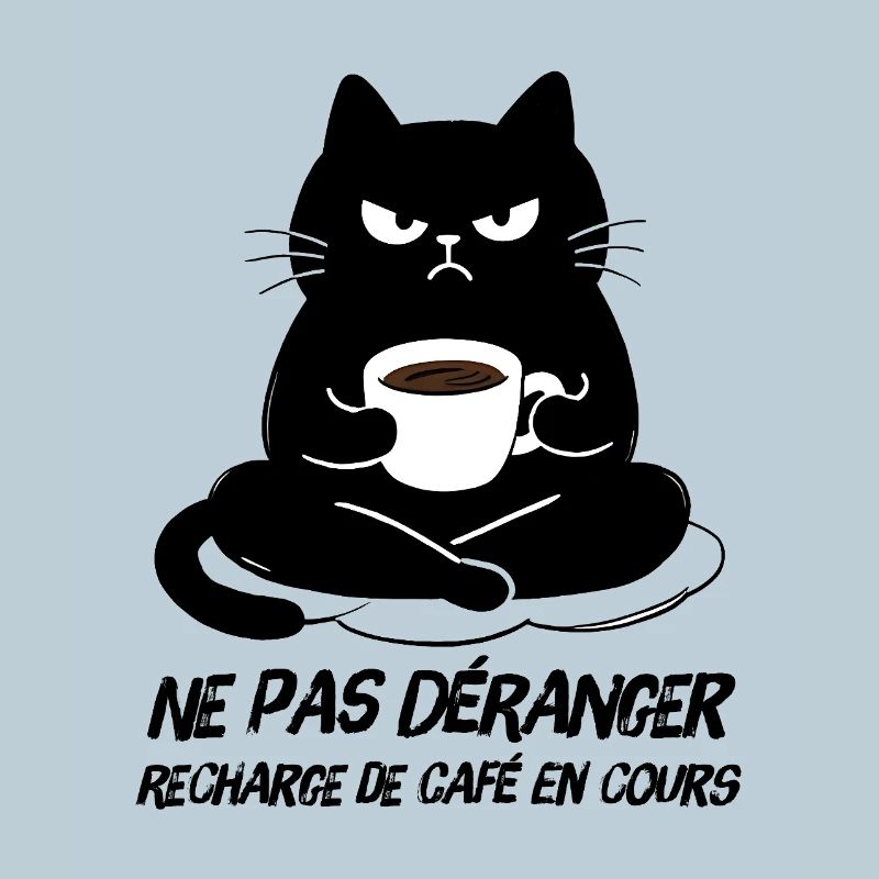 Black Cat Coffee Refill in Progress