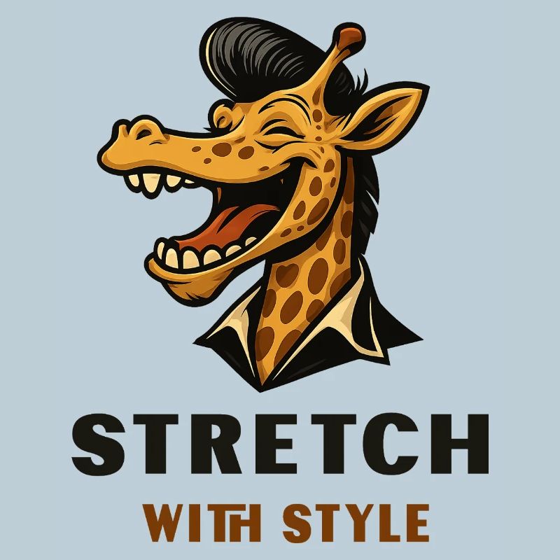 Stretch avec style – Cool Giraffe