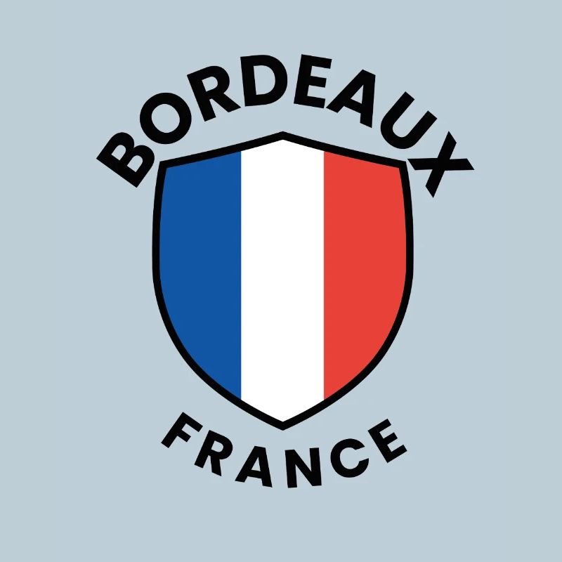 French Flag Shield Design