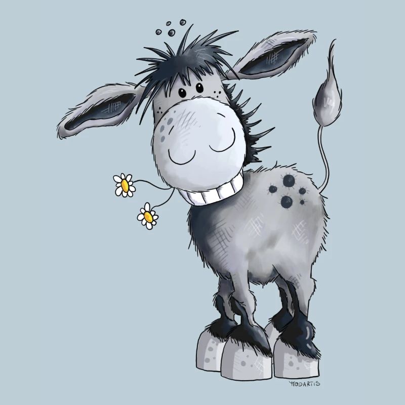 Knuffiger Esel
