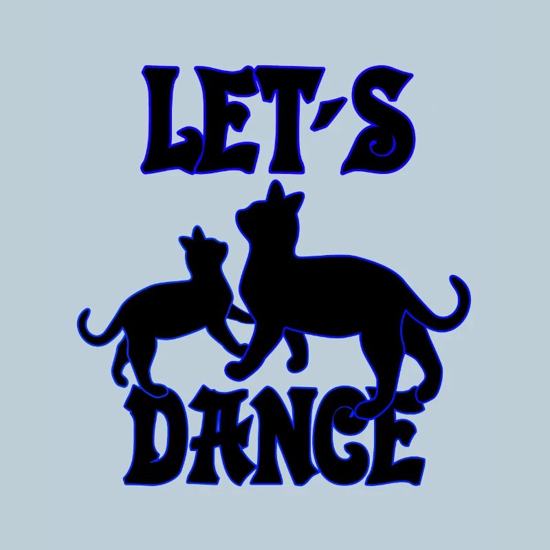 Cats dance together
