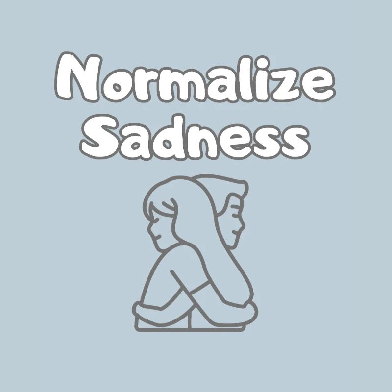 Normalize Sadness – Depression Is Real Shirt