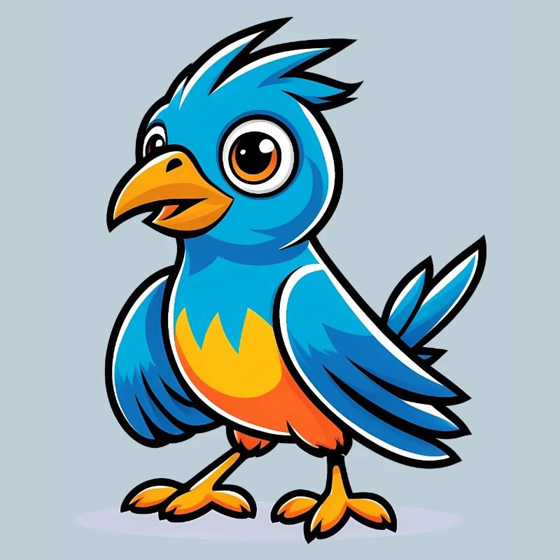 Oiseau bleu