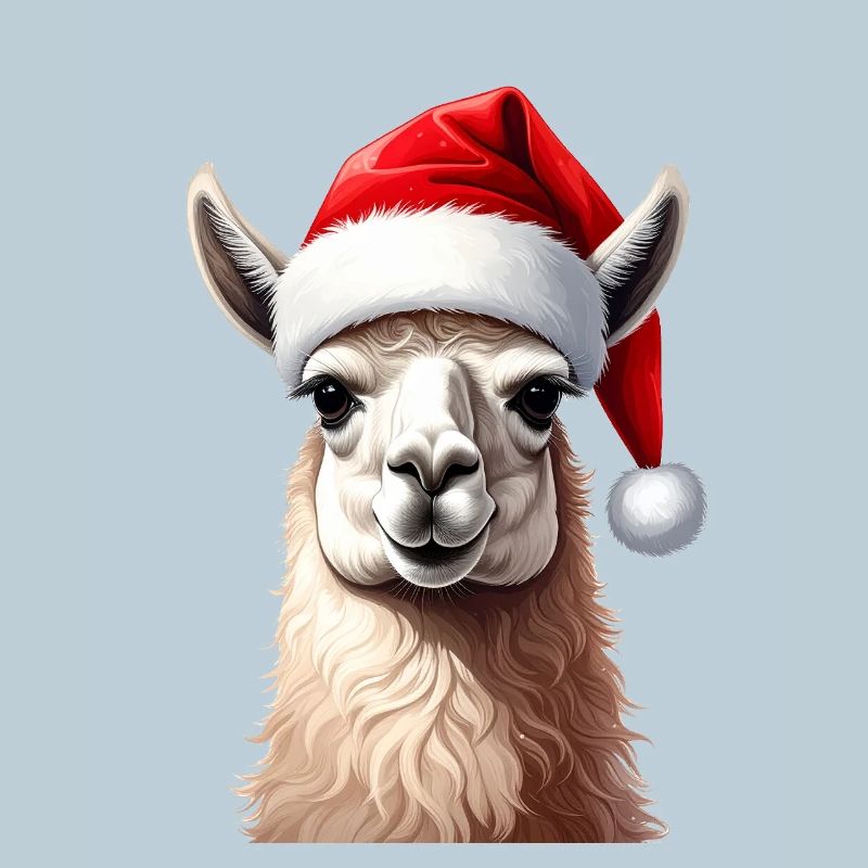 Lama oder Alpaka zu Weihnachten