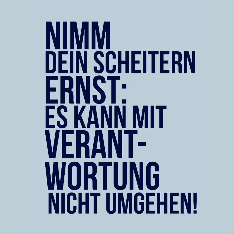 about going wild: Nimm dein Scheitern ernst