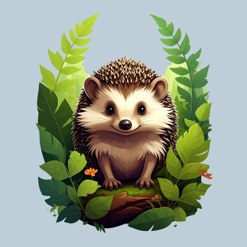Igel im Wald