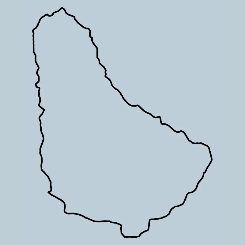 Barbados Map