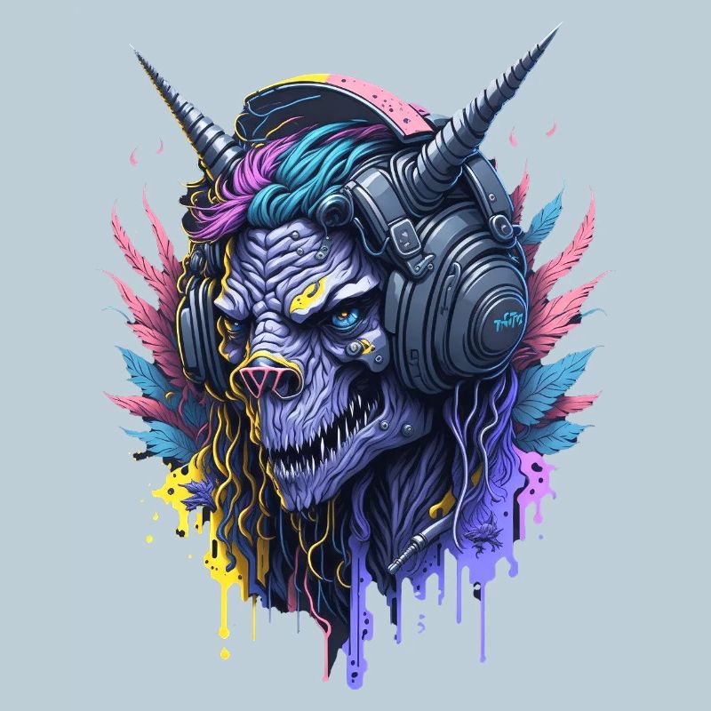 DJ Monster Neon