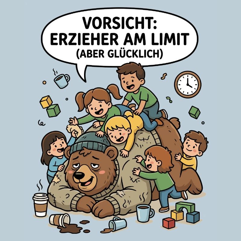 Erzieher Am Limit Glücklich