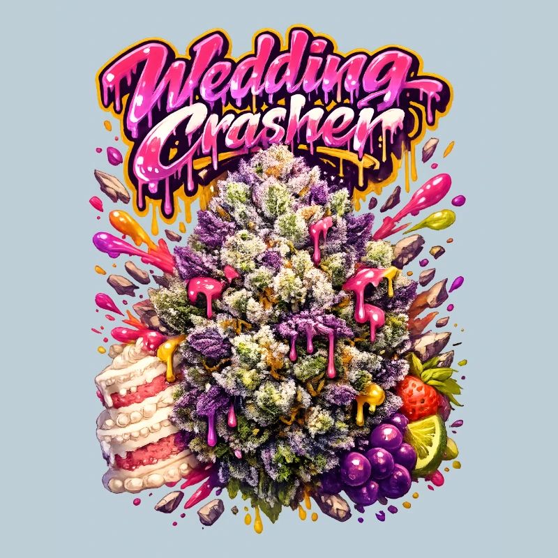 Hochzeitscrasher Graffiti-Kunstdruck
