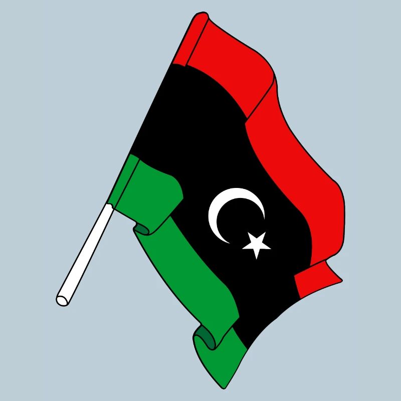 Drapeau Libye