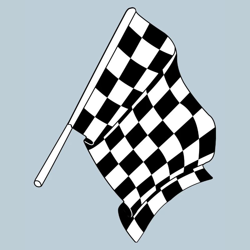Drapeau de la course automobile