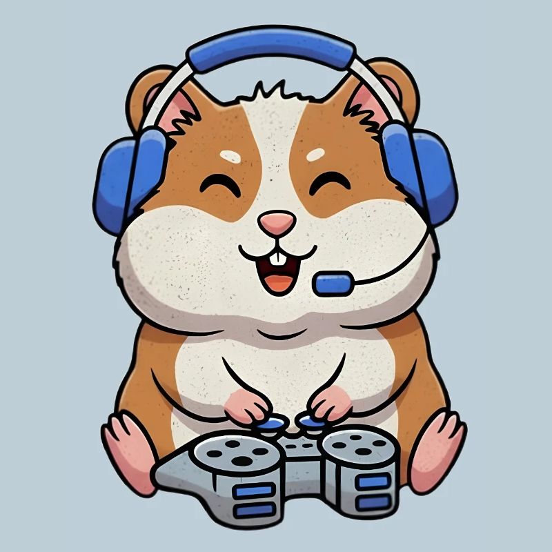 Hamsters while gaming