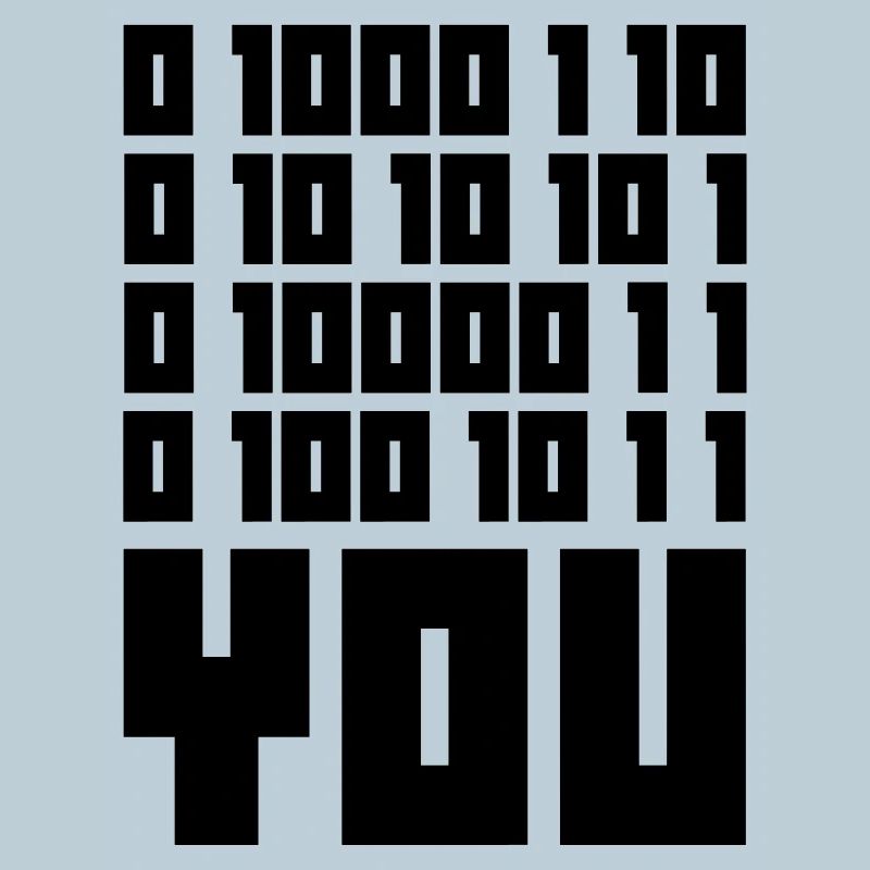 Binärcode F**k YOU – Geek Code & Nerd Humor