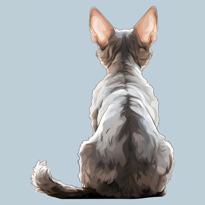 Chat Devon Rex