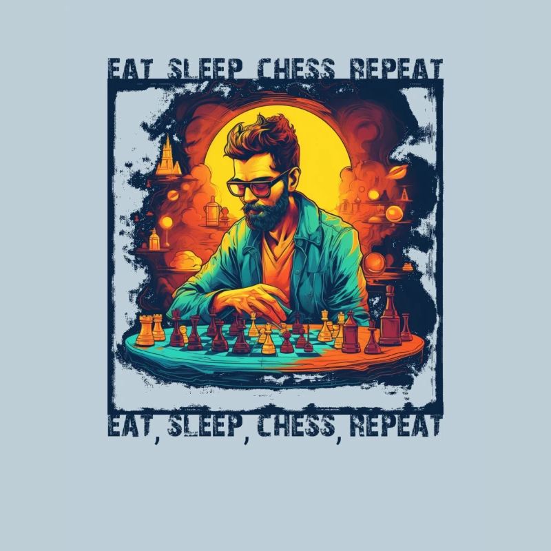 MANGER DORMIR ÉCHECS RÉPÉTER