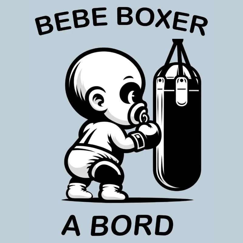 Bébé BOXER à bord
