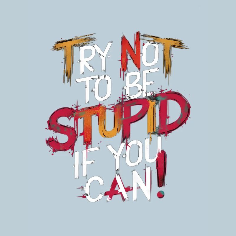 Motivational Graffiti Text Message