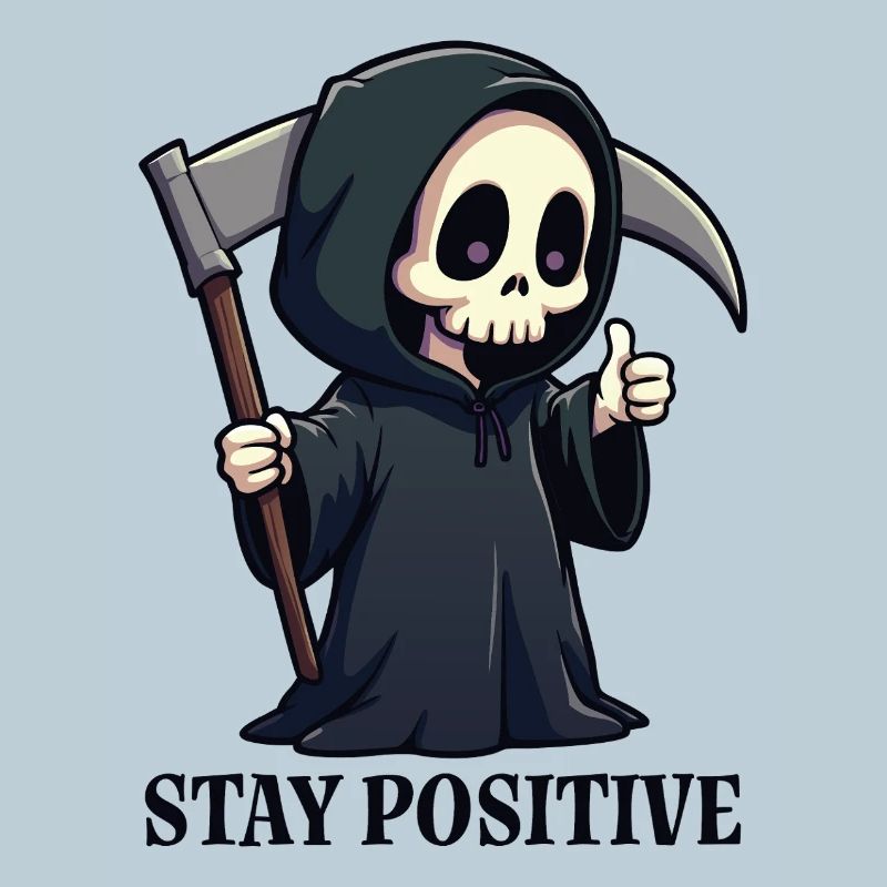 Bleiben Sie positiv