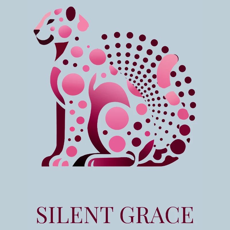 Silent Grace Elegant Cat