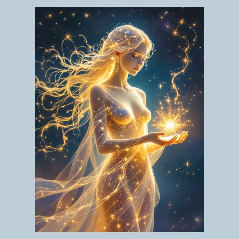 Interstellar maiden formed from starlight 