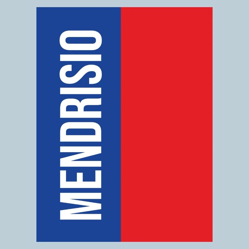 Mendrisio Blue Red Vertical