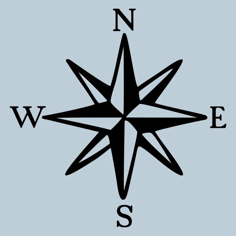 Compass Rose Wind Rose Sail Sailing